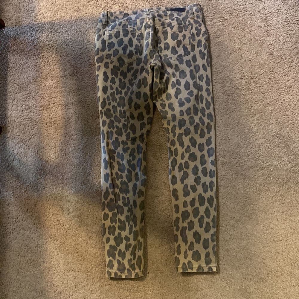 Leopard Print Jeans - image 5